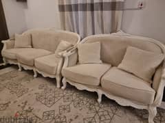 sofa set for urgent sale (3+2+1)