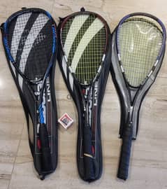 Selling 3 squash raquets, Babolat x 2 and Dunlop Carbon