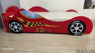 Kids Ferrari Car Bed With Medicated Mattress For Sale I 0