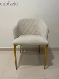 Clara Fabric Dining Chair 0