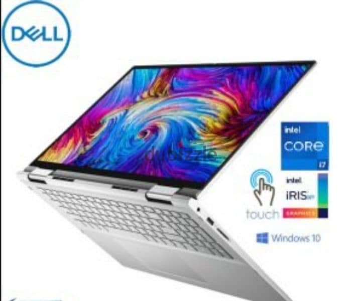 Dell Silver metal i7 X360 TOUCH 16GB 512GB LAPTOP 1