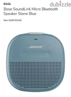 bose micro sound link Bluetooth speaker