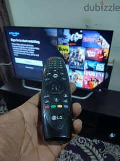 lg webose 4k smart tv with  magic remote