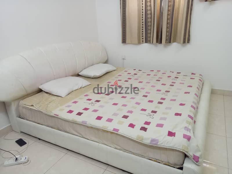 Double bed with mattress 1