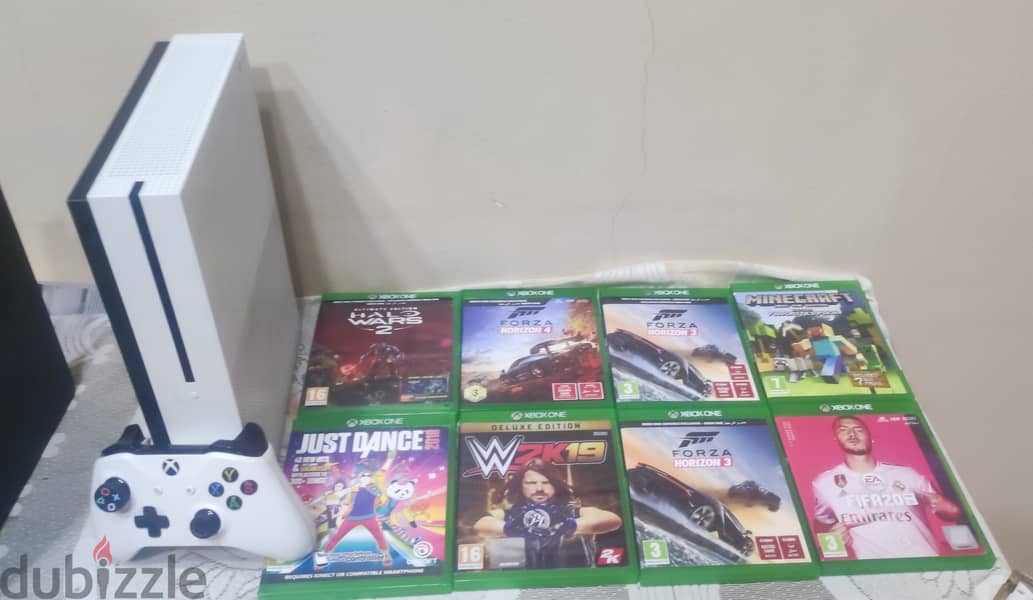XBox One S 4k Gaming Excellent Condition Lots of games Free 2