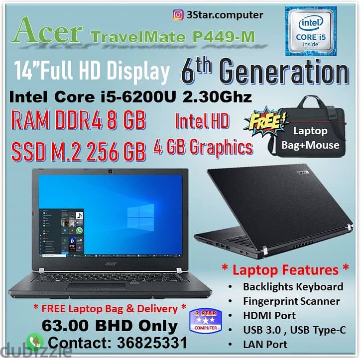 Available Laptop Dell, HP, Lenovo, i5, & i7 RAM 8GB, 16GB, 32GB & SSD 4