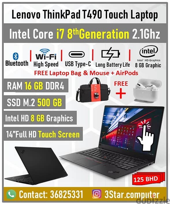Available Laptop Dell, HP, Lenovo, i5, & i7 RAM 8GB, 16GB, 32GB & SSD 10