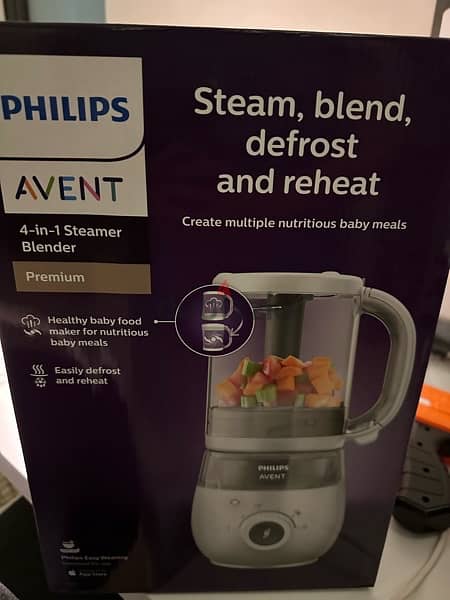 Avent food maker and blender 4 in 1 محضرة طعام 1