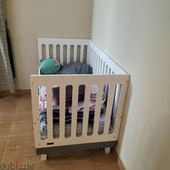 35 bd baby bed with metres condition like new  with delivery
