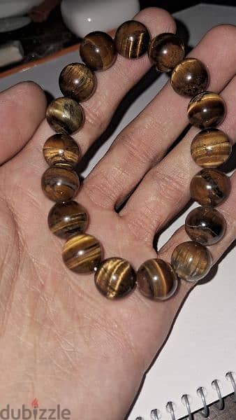 Tiger's eye bracelet سوارة عين النمر Gemstone