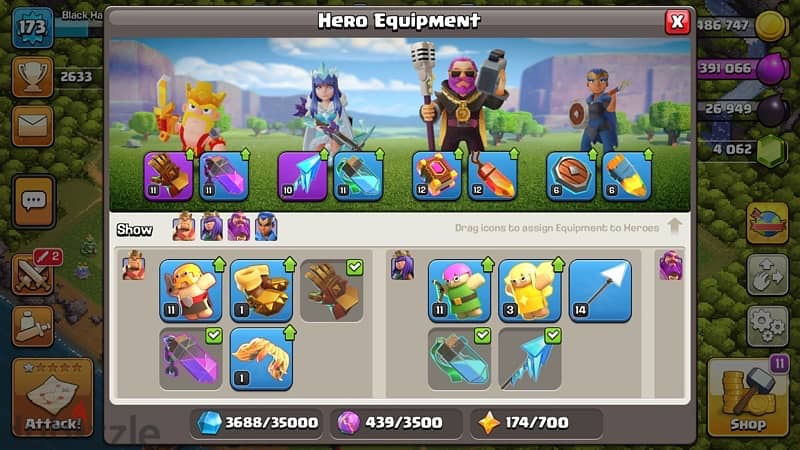 Clash of Clans Account Town Hall lvl 13 2