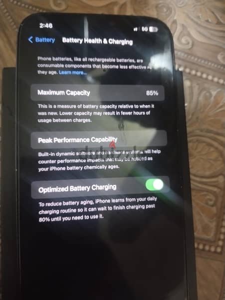 i phone 12promax 256gb with box and battery health 85% device orignal 2
