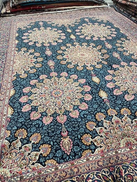 Handmade Persian Isfahan Rugs for Sale 1