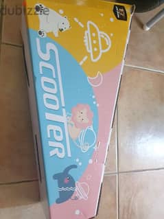 Brand new: Scooter with three wheels for kids