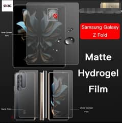 Galaxy Fold 4 4in1 screen and body Protector and High Quality Cover