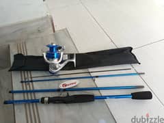 brand new fishing rod and reel available