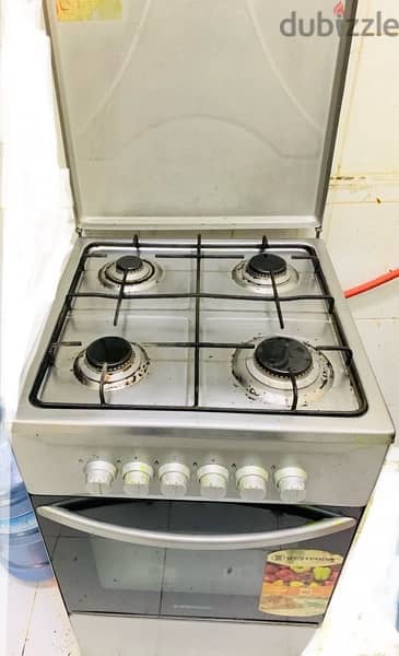 stove with microwave 1
