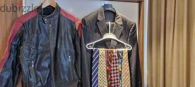 Hugo Boss Suit (Original), Arizona Leather Jacket