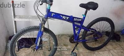 Used  bicycle is in good condition