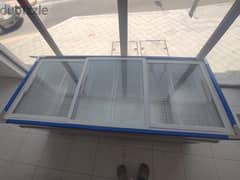 Island display freezer (supermarket) in new like condition