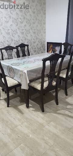 6 Chair Big Dining Table