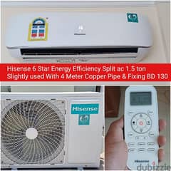 Hisense Split ac and other acs for sale with fixing