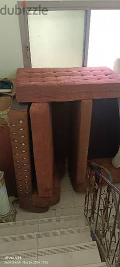 sofa and 2 single mattress 10 bd