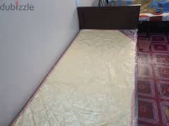 single bed and mattress six months used