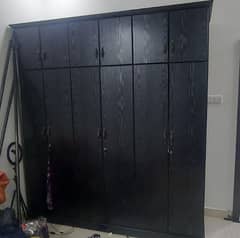 black wardrobe