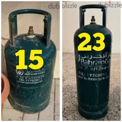 Bahrian gas small 15 Bd mediam 23 bd