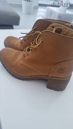 s. Oliver leather boots , Timberland boots