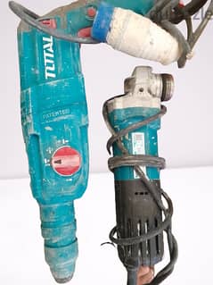 ToTal Angle Grinder + Rotary Hammer for sale