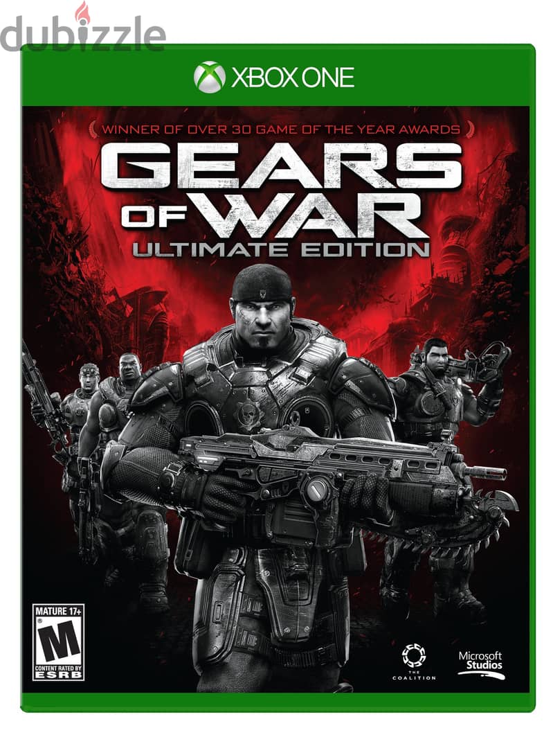 Xbox OneS with Gears of War 1