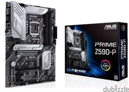 NEW ASUS Prime Z590 P Intel Socket 1200, 4 x SATA 6 x USB Ports, DDR4