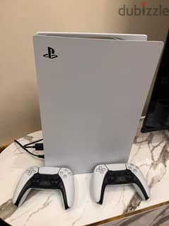 Great condition PS5 disk edition, 2 controllers 1 year old