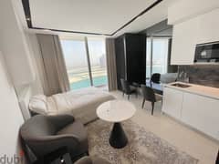 Sea View Stuido In Seef with Beach Access