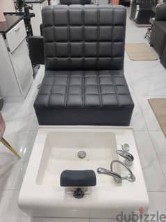 Pedicure Chair set with trolley stand.