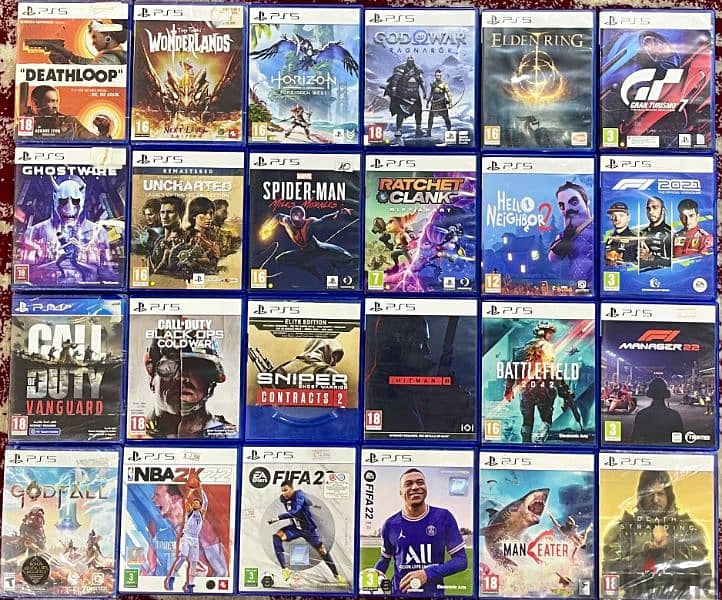 New & Used PS4, PS5, PS3, PS2 & Xbox Games 0