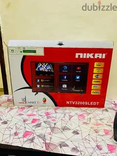 Nikai , android tv 32 inch for sale