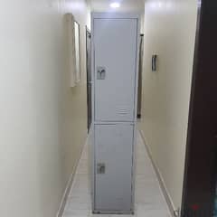 cont(36216143) 2 door steel cupboard in good condition need to change