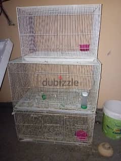 birds cage for sale 3cages good condition