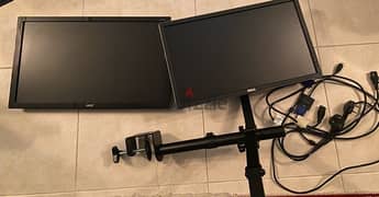 Gaming monitor 165hz + lcd + arm