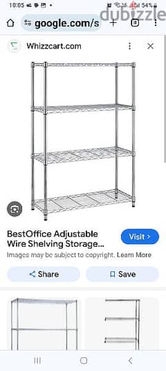 Stainless steel rack