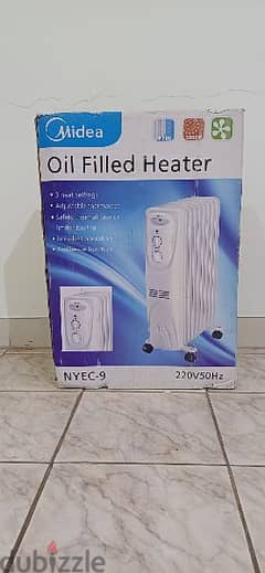 Oil Heater 2nos ( 1 Brand new + 1 old )