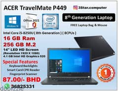 Special Offer Acer Core i5 8th Generation Laptop 16GB RAM 256GB SSD