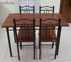 4-Seater Dining Table with chairs