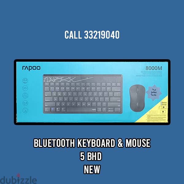 Bluetooth keyboard and mouse 0