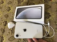 iPhone XR 128gb white colour