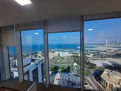 Sea view furnished office for rent bd 950 exclusive