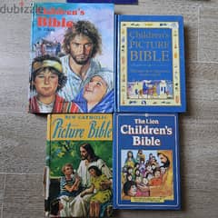 BD 8 - children's bibles (4 books)